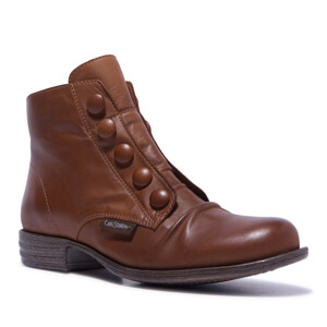 Carl Scarpa Ester Tan Leather Ankle Boots